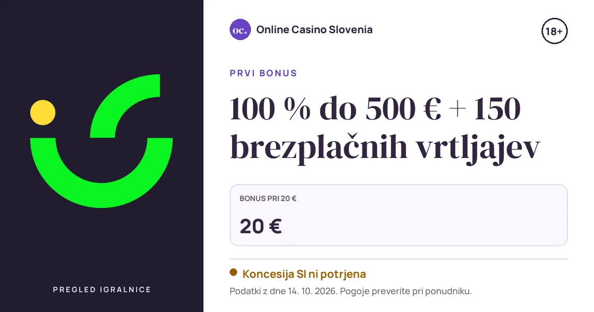 Bonus Savaspin Casino: 100 % do 500 € + 150 brezplačnih vrtljajev